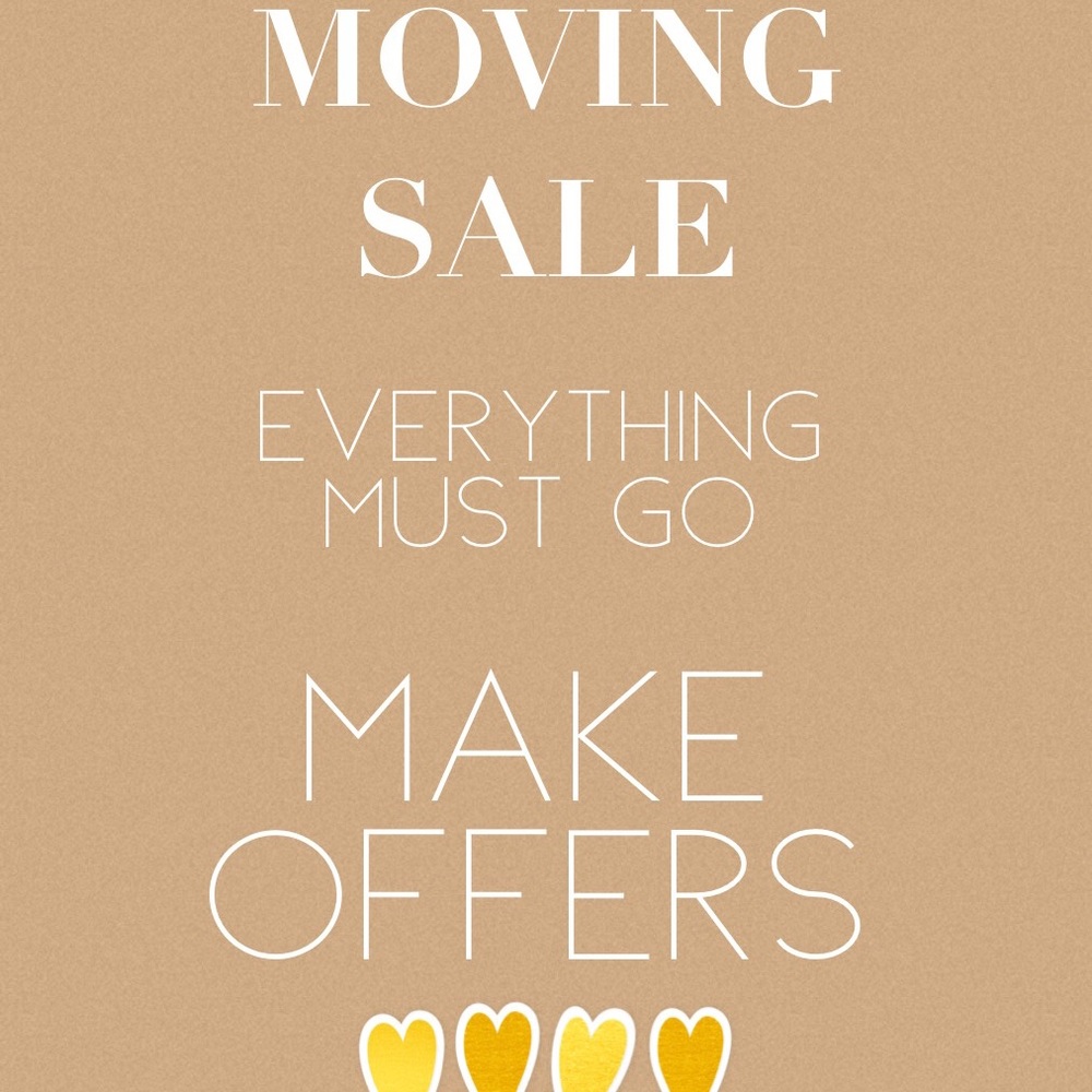 Make OFFERS, I will accept!